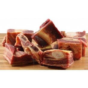 Naturfoder 100% Oksetvrribben 1000 gr. 