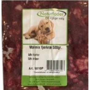 Naturfoder Vital mix  Fjerkr 500 gr.