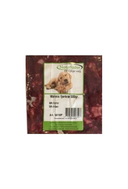 Naturfoder Vital mix  Fjerkr 500 gr.