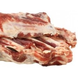 Naturfoder 100% Ben fra lam med k�d 1000 gr.