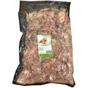 Naturfoder 100% Hjort 2000 gr.