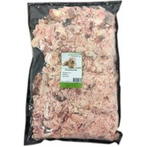 Naturfoder 100% Hel Kylling m. indmad 2000 gr.