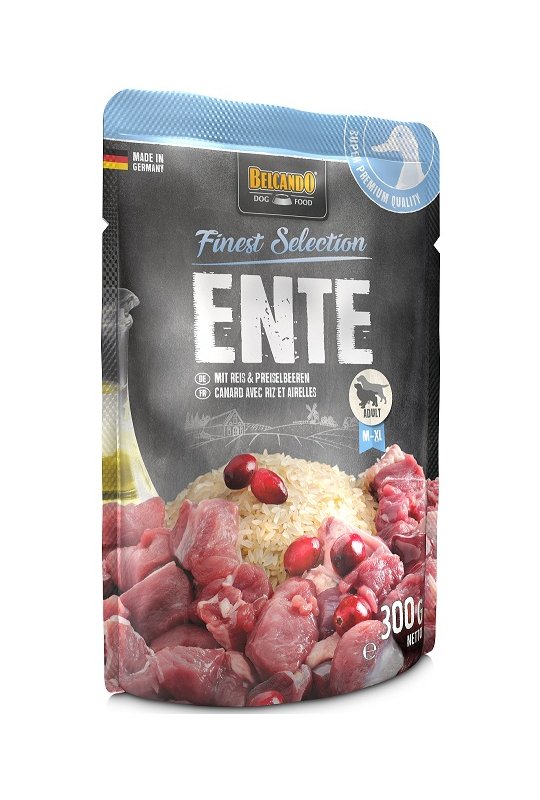 Belcando Pouches And med ris &amp; tyttebr 300 gr.