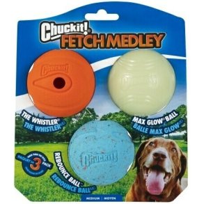 Chuckit Fetch Medley (3 bolde i en)