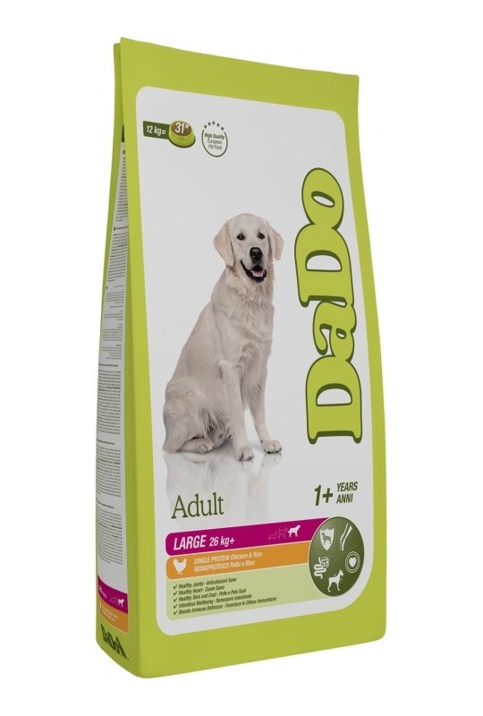 DaDo Adult Large Breed Kylling &amp; Ris