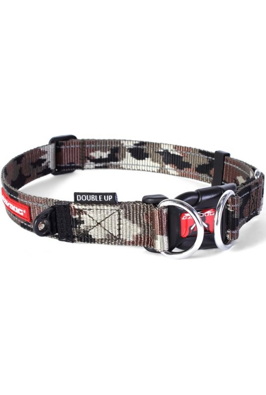 EzyDog Double Collar camuoflage Small
