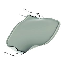 Soft underlag mtte Delta 2 ass. farver