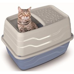 Salto kattetoilet - indgang i top