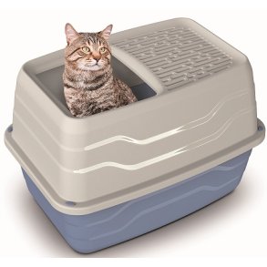 Salto kattetoilet - indgang i top