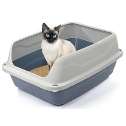 Sonic kattebakke med ekstra hj kant 