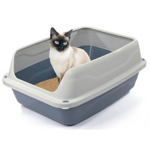 Sonic kattebakke med ekstra hj kant 