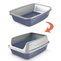 Sonic kattebakke med ekstra hj kant 