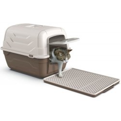 Grusmtte til kattebakke med si