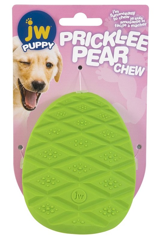 JW Puppy Prickl-ee pear chew