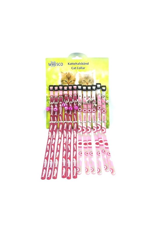 Whesco Kattehalsbnd 12 stk. p ark