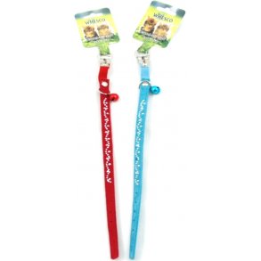 Whesco Kattehalsbnd rd/bl 31 cm