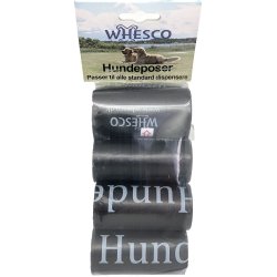 Whesco Sorte Hm Hm poser 8 x 20 (160 hundeposer)