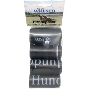 Whesco Sorte Hm Hm poser 8 x 20 (160 hundeposer)