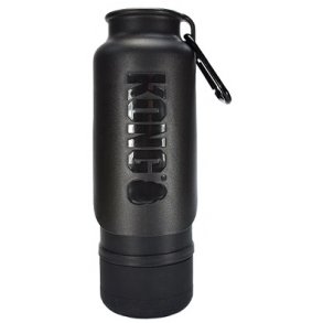 Kong Deluxe vandflaske Sort 740 ml.