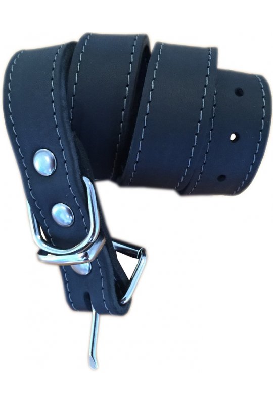 Whesco Soft lderhalsbnd sort