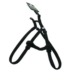 Whesco Soft nylon sele med ls 10 mm x 30-40 cm