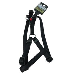 Whesco Soft nylon sele med ls 15 mm x 30-50 cm