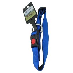 Whesco Soft nylon halsbnd med ls 20 mm x 30-45 cm