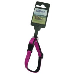 Whesco soft nylon halsbnd uden ls 10 mm x 20-30 cm