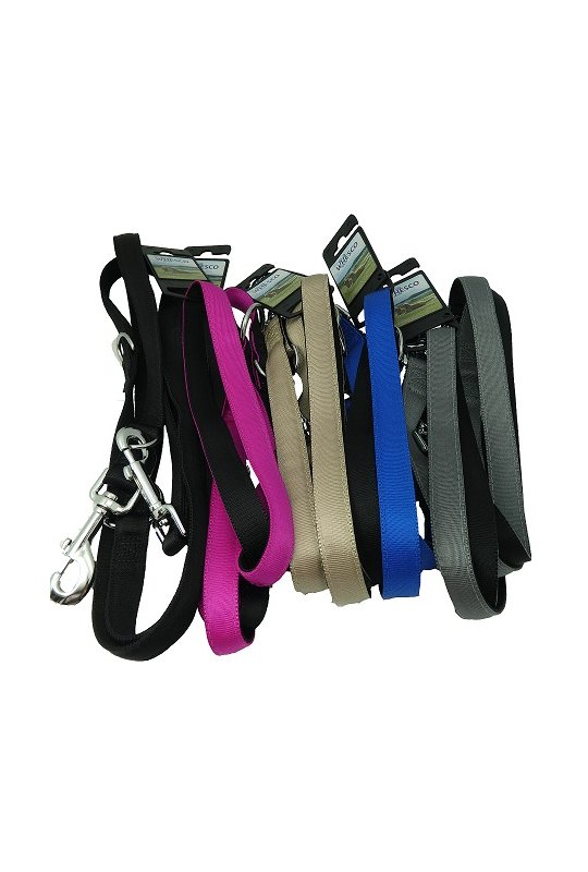 Whesco Soft Nylon Dressurline 20 mm x 200 cm