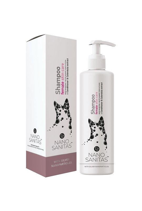 Nano Shampoo Hudpleje til hunhunde 250 ml