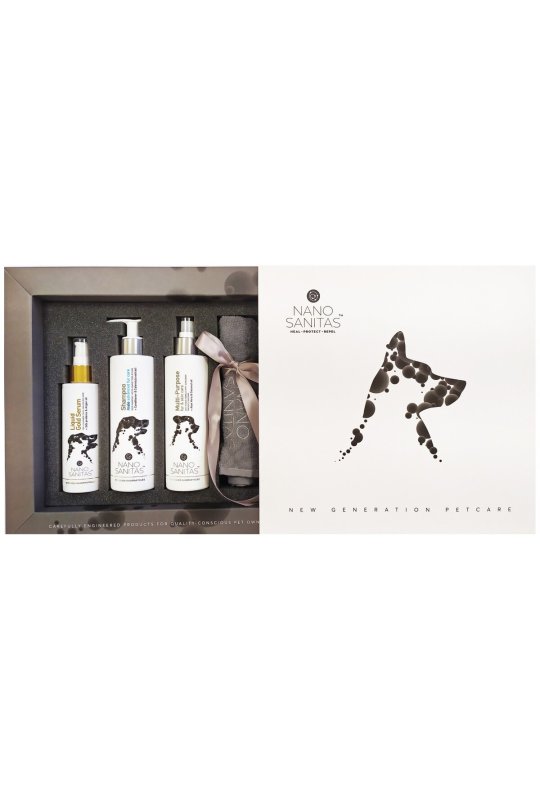 Nano Gaveske m. 4 produkter til hanhunde