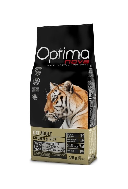 Optima Nova kat Adult med kylling og ris 