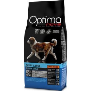 Optima Nova Puppy Large Kylling og ris 12 kg