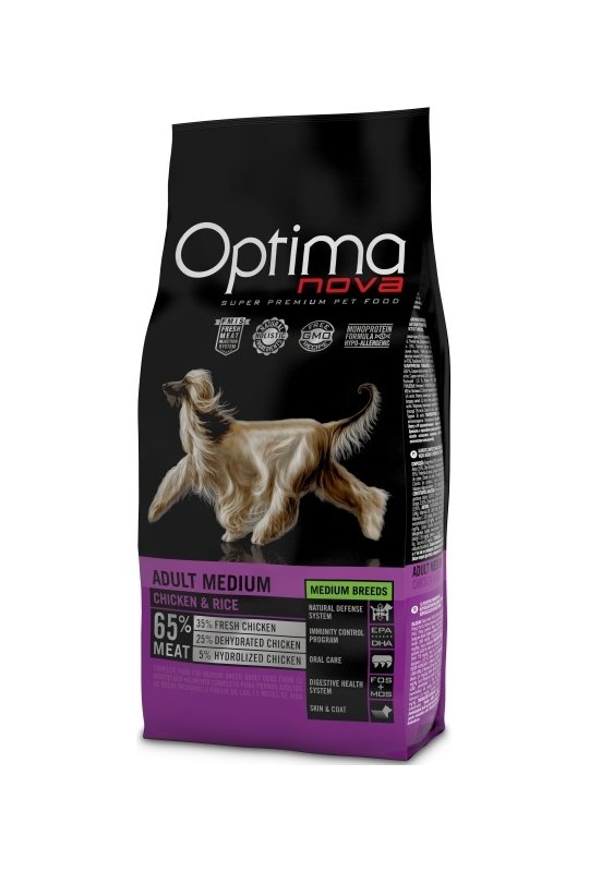 Optima Nova Adult Medium Kylling og ris 