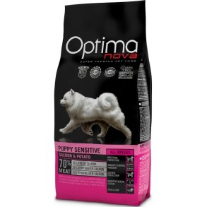 Optima Nova Puppy Sensitive med laks GF