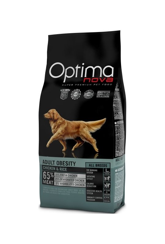Optima Nova Obesity m. kylling og ris 