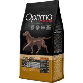 Optima Nova Adult Large med kylling GF 12 kg