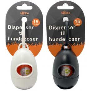 Whesco poseholder - 2 ass. farver - sort  & hvid