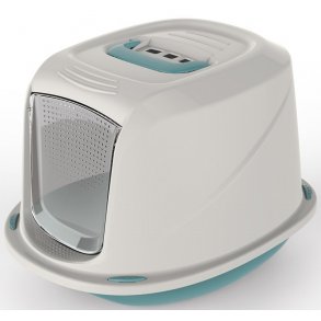 Galaxy kattetoilet m/filter og hndtag 4 ass. farver