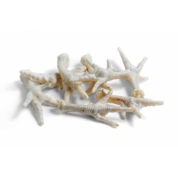 Whesco Kyllingefdder hvide puffede