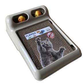 Kattekrads m. 2 bolde Flipper 3 ass. farver