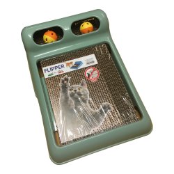 Kattekrads m. 2 bolde Flipper 3 ass. farver