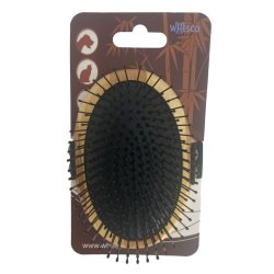 Whesco Eco-bambus oval brste m.dutter