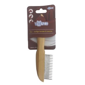 Whesco Eco-bambus Kam lang/kort tnder roterende