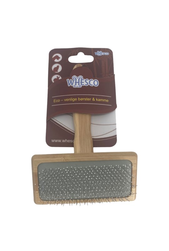 Whesco Eco-bambus Slicker brste Large