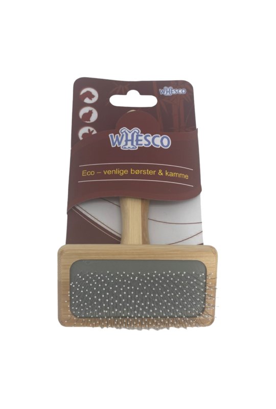 Whesco Eco-bambus Slicker brste Medium