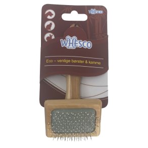 Whesco Eco-bambus Slicker b�rste Small