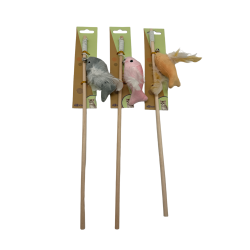 Whesco 3 stk Ass. Fiskestnger i tr 