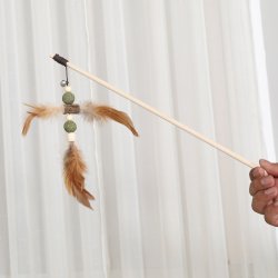 Whesco Fiskestang i tr m. catnip +silvervine