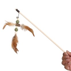 Whesco Fiskestang i tr m. catnip +silvervine